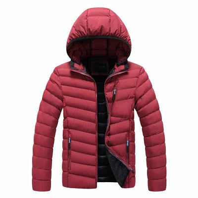 Men 2021 Winter Brand New Casual Warm Thick Waterproof Jacket Parkas Coat Men New Autumn Outwear Windproof Hat Parkas Jacket Men