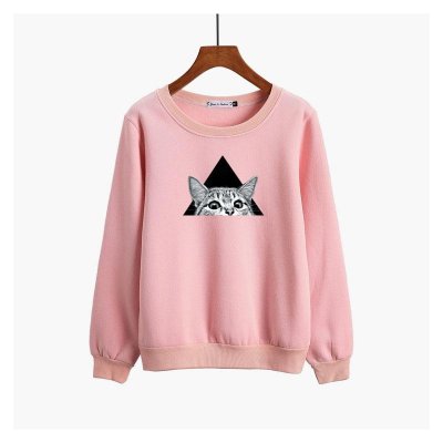 2020 Autumn Winter Women Hoodies Patchwork Cartoon Printed Casual Sweatshirt Fleece Tracksuits Long Sleeve O Neck Pullover